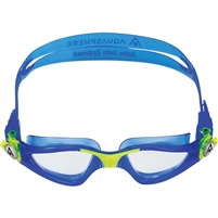 Aquasphere Kayenne Junior Swimming goggles. (Blue/Yellow/Clear/Lens)