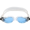 Aquasphere Kaiman Compact Adult Swimming Goggles. (Trans/Trans/Blue&#160;Lens)