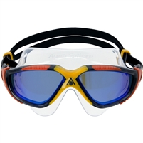 Aquasphere Vista AI Adult Swimming Goggles. (Indigo Titanium Mirrored)