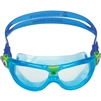 Aquasphere Seal Kids 2 Junior Swimming Goggles. (Turquoise/Blue/Lens/Clear)