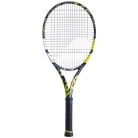 Babolat Pure Aero Tennis Racquet. (Grey/Yellow/White)