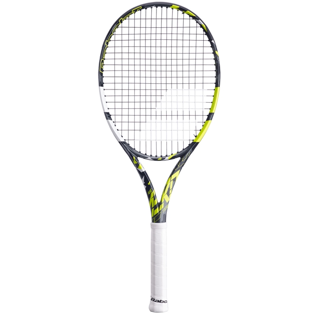 Babolat Pure Aero Team Tennis Racquet. (Grey/Yellow/White)