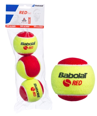 Babolat Red Felt Tennis Balls. (2022)