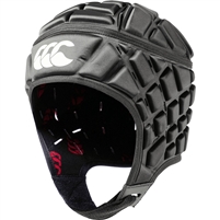 Canterbury Raze Rugby Headguard. (Black/True Red)