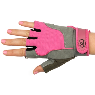 Fitness Mad Women's Cross Training Gloves. (Pink)