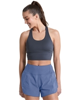 Gym+Coffee Women's Relentless Shorts. (Thunder&#160;Blue)
