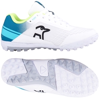 Kookaburra KC 5.0 Rubber Sole Cricket Shoe. (White/Teal)