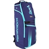 Kookaburra WD4000 Wheelie Duffle Cricket Bag. (Navy/Aqua)