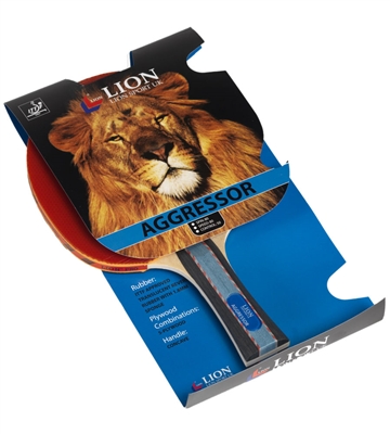 Lion Aggressor Table Tennis Bat