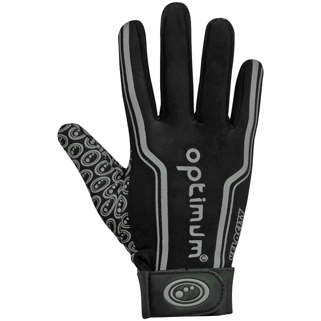 Optimum Velocity Thermal Rugby Gloves. (Black)