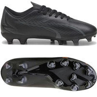 Puma Ultra Play FG/AG Youth Football Boots. (Puma Black/Copper Rose)