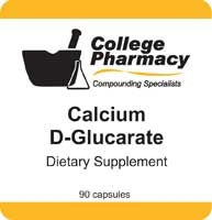 Calcium D-Glucarate - College Pharmacy, 90 capsules