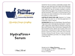 College  Pharmacy Hydrafirm+ Serum