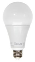 Maxlite 17 Watt LED A21 Bulb, High Output, Dimmable, 4000K, Replaces 125 Watt Incandescent, 17A21D40 - View Product