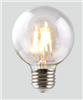 Green Creative, Filament LED G16.5 Globe Bulb | 3.8W, 2700K, E26 Base | 3.8FG16.5DIM-927-E26-R