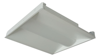 LED Premium Center Basket Troffer, 2x2 Foot, 24 Watt, 5000K, Dimmable-View Product