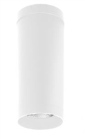 Westgate 3" Suspended LED Cylinder Light | Multi-Watt (5W,7W,9W), Multi-CCT, White Finish, TRIAC & 0-10V Dimming | CMC3-MCTP-DD-WH
