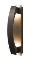WestGate LED Wall Sconce Light | 10W, 4000K, Lunette Trim, Die-Cast Aluminum, Dark Bronze  | CRE-01-40K-BR