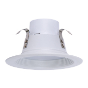 Halco, ProLEDÂ®, Residential Downlight Retrofit, 4 Inch, 9 Watt, 3000K, White Baffle Trim-View Product