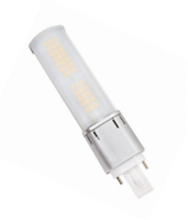 Light Efficient Design, 2-Pin LED PL Lamp | 7W (13W CFL Equivalent), G23-2 Base, 5000K, Ballast Compatible & Bypass | LED-7311-50K-G3