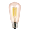 Halco ST19 Filament Bulb, 8 Watt, E26 Base, 2200K, Amber Lens, Dimmable-View Product