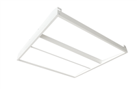 Alphalite, Architectural Troffer, 2x4 Foot, Adjustable Wattage, Fin Lens, 0-10V Dimmable, STL-24A/8A- View Product