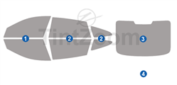 2018 BMW 6-Series Gran Turismo Window Tint Kit