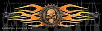 Gear Skull Tattoo Rear Window Graphic