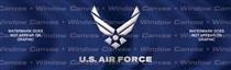 USAF Military Rear Window Graphic