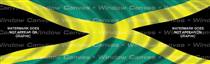 Jamaica Flag Rear Window Graphic