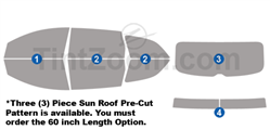 2014 Audi Q7 4 Door SUV Window Tint Kit