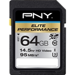 PNY 64GB UHS-1 SDXC Memory Card