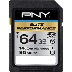PNY 64GB UHS-1 SDXC Memory Card