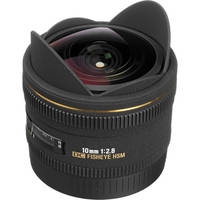 Sigma 10mm f/2.8 EX DC HSM Fisheye Lens for Canon