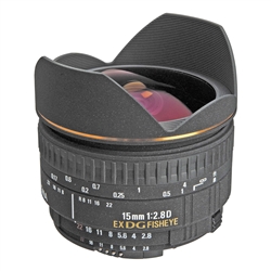 Sigma 15mm f/2.8 EX DG Diagonal Fisheye Lens for Nikon