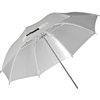 45" White Satin Umbrella