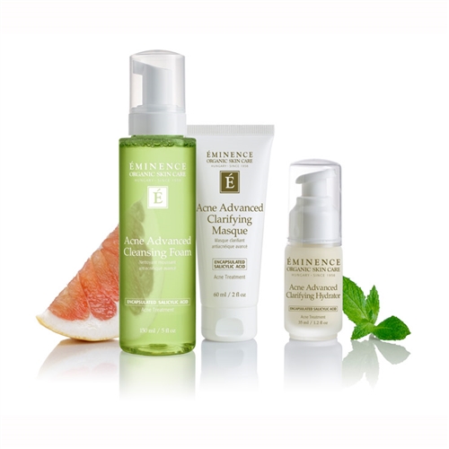 Eminence Organics Acne Advanced 3-Step Treatment System