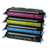 Premium Compatible HP C9720A, C9721A, C9722A, C9723A Color Laser Toner Cartridge Set