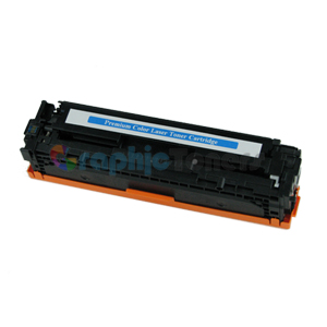 Premium Compatible HP CB541A (125A) Cyan Laser Toner Cartridge