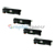 Premium Compatible HP CE285A (85A) Black Laser Toner Cartridge (Pack of 4)