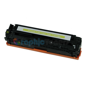 Premium Compatible HP CE322A (128A) Yellow Laser Toner Cartridge