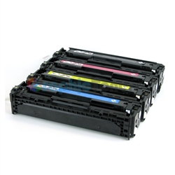Premiun Compatible HP CF410X, CF411X, CF412X, CF413X (410X) Color Laser Toner Cartridge