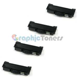 Premium Compatible MLT-D116L Black Laser Toner Cartridge For Samsung 116L (Pack of 4)