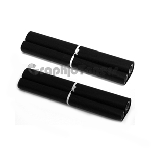 Premium Compatible Brother PC-402RF (PC402) Black Ribbon (2/Pack)