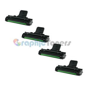 Premium Compatible SCX-4725 Black Laser Toner Cartridge For Samsung SCX4725 (Pack of 4)