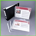 Landscape Recipe Binder Set with Binder and Sleeves