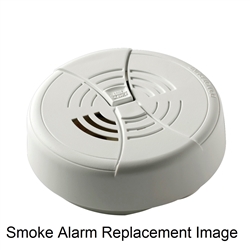 BRK Electronics First Alert 83RI 9V DC Battery Operated Ionization Smoke Alarm (Upgraded to FG250B)