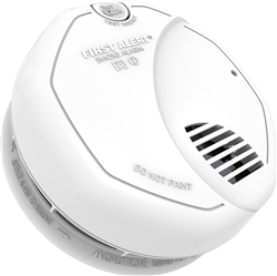 BRK Electronics First Alert SA3210 Dual Sensor DC 10-Year Sealed Lithium Battery Powered Photoelectric and Ionization Smoke Alarm