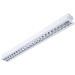 Columbia Lighting BR042-114GT-LS-EPU-PAF 4"x2' Recessed Brio Stretto Low Glare, One 14W T5 Lamp, Integral Cross Tee Ceiling Type, Low Iridescent Specular, Electronic Programmed Start, 120-277V, Paint After Fabrication