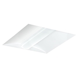 Columbia Lighting CCL22-3335 28.9W LED 2x2 Architectural Center-Lens Troffer, 3300 Lumens, 3500K